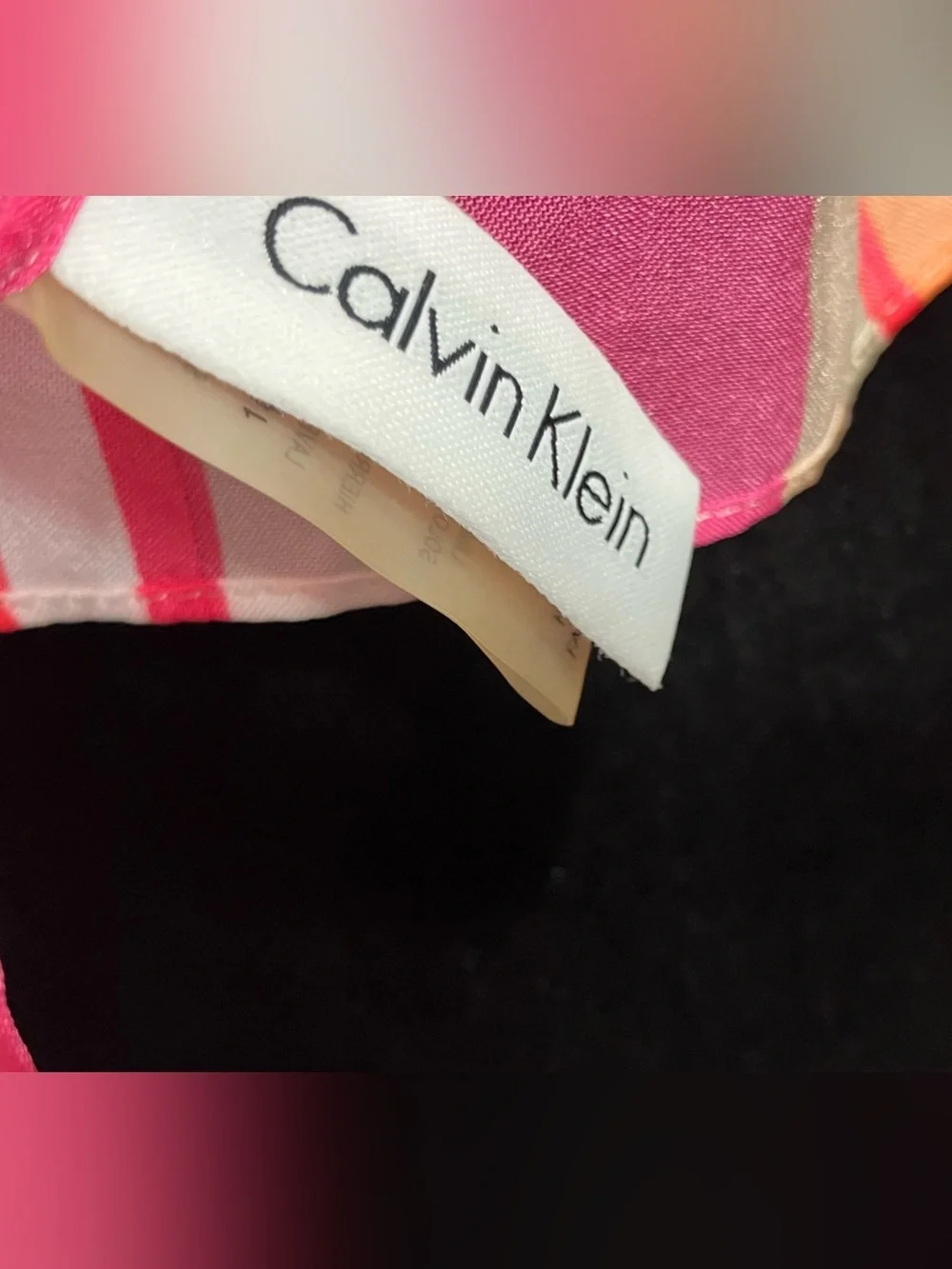 Calvin Klein Striped Women's Scarf